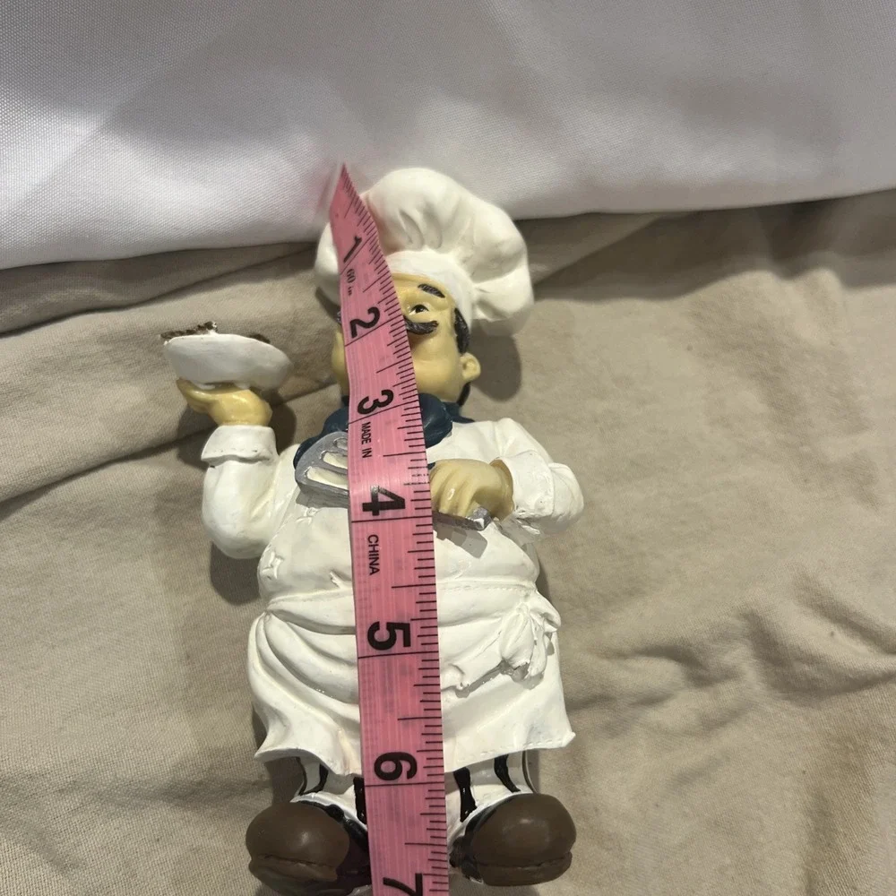 Vintage Polyresin Figurine Chef Kitchen Collectibles‎ Italian